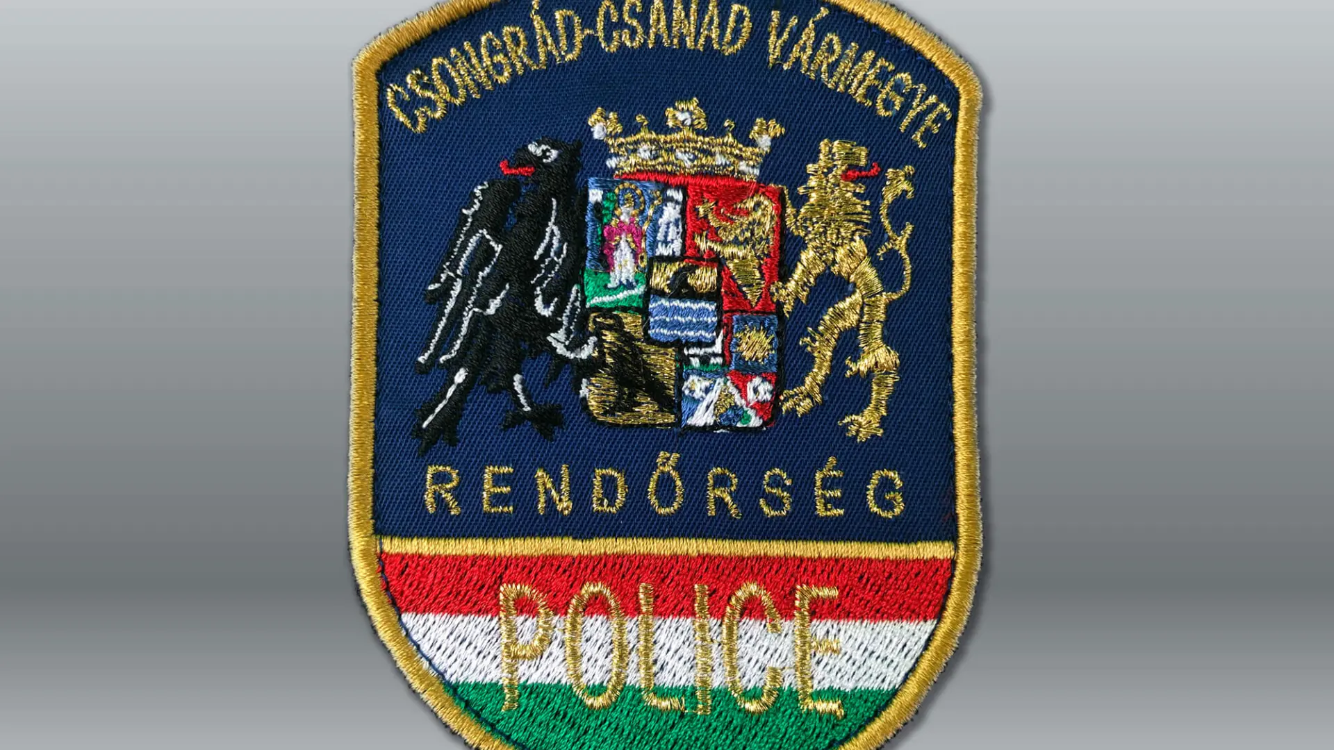 Hz. karjelvény (Csongrád-Csanád Vármegyei RFK) felvarrós